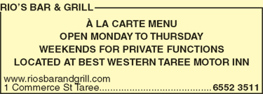 Rio's Bar & Grill - Darwin Holiday 3