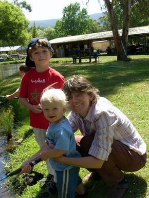 Buxton Trout And Salmon Farm - Darwin Holiday 1