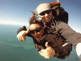 Skydive Bribie Island - Darwin Holiday 1