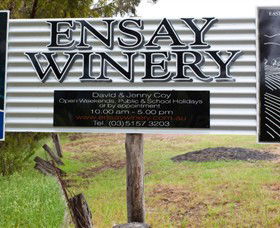 Ensay Winery - Darwin Holiday 2