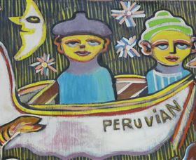 The Painting Of Life By Mirka Mora - Darwin Holiday 1