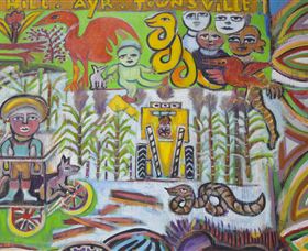 The Painting Of Life By Mirka Mora - Darwin Holiday 2