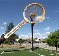 Barellans Big Tennis Racquet - Darwin Holiday