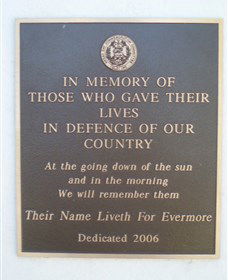 Koumala War Memorial - Darwin Holiday 0