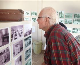 Benalla Migrant Camp Exhibition - Darwin Holiday 1