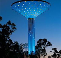 Wineglass Water Tower - Darwin Holiday