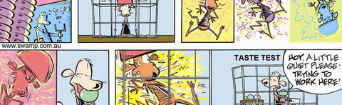 National Cartoon Gallery At The Bunker - Darwin Holiday 8