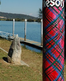 Maclean Tartan Power Poles - Darwin Holiday 1