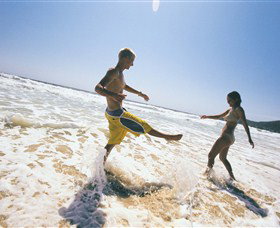 Evans Head Beach - Darwin Holiday 2