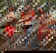 Didgeridoo Jam in the Park - Darwin Holiday