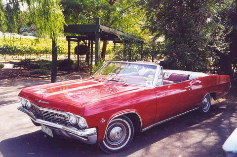 CHEVY CONVERTIBLE Package For 2 People- Wine Lunch Cheese & Chocolate From Melb. - Darwin Holiday 1