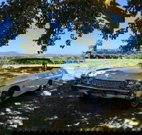 CHEVY CONVERTIBLE Package for 2 people- Wine Lunch Cheese  Chocolate from Melb. - Darwin Holiday