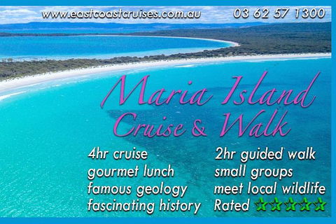 Maria Island Shuttle Bus Hobart To Triabunna (Round Trip) - Darwin Holiday 1