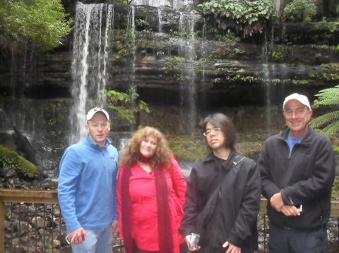 Mt Field National Park And Russell Falls From Hobart - Darwin Holiday 7