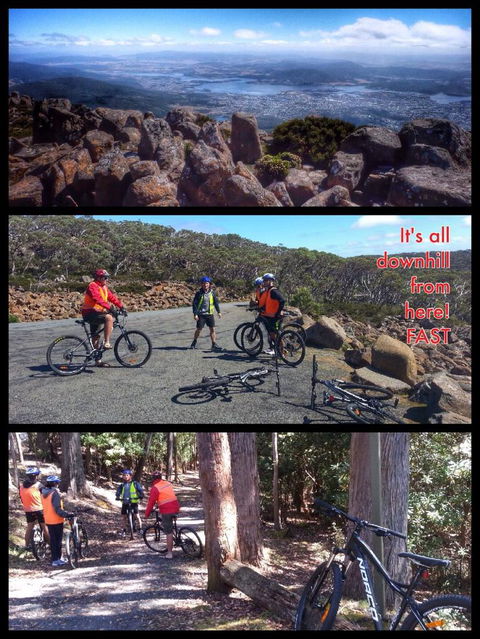 Mount Wellington Descent Cycling Tour Departs Hobart - Darwin Holiday 3