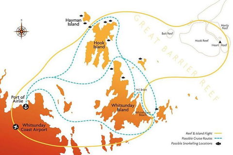 Reef And Island Scenic Flight From Airlie Beach - Darwin Holiday 15