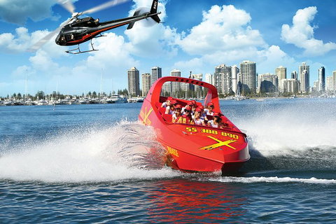 Gold Coast Helicopter 10 Min Flight And Jet Boat Ride - Darwin Holiday 0