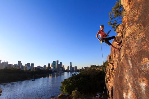 Brisbane Sunset Abseil - Darwin Holiday 1