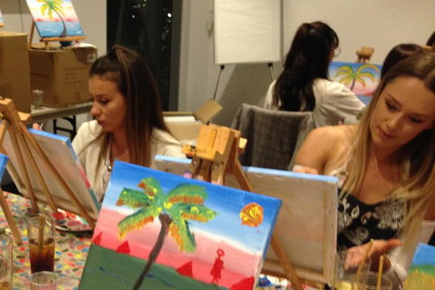 Paint And Sip Art Lessons - Darwin Holiday 5
