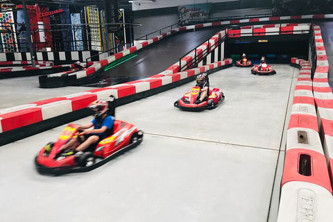 Indoor Go-Kart Racing At Game Over On The Gold Coast - Darwin Holiday 4