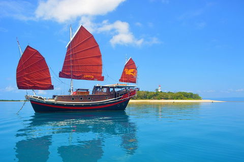 Low Island Snorkelling Private Charter Aboard Authentic Chinese Junk Boat - Darwin Holiday 4