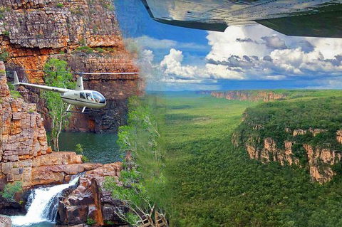 Kakadu & Katherine Gorge Full Day Air Tour, Helicopter & Cruise - Darwin Holiday 0