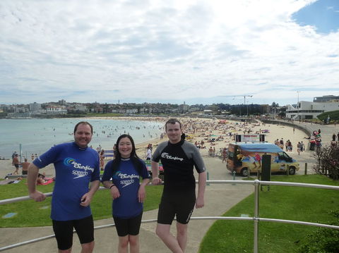 Surfing Lessons On Sydney\'s Bondi Beach - Darwin Holiday 3