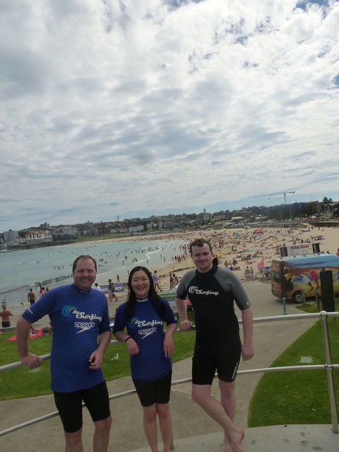Surfing Lessons On Sydney\'s Bondi Beach - Darwin Holiday 2