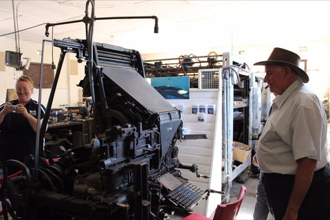 Henty Observer Printing Museum - Darwin Holiday 1
