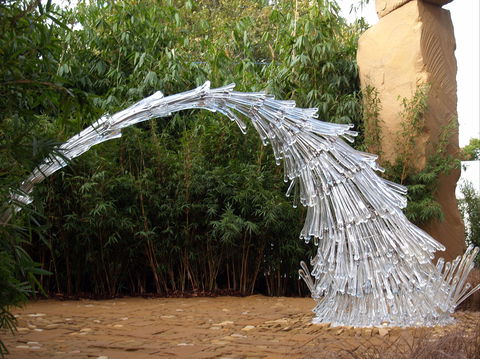 James McMurtrie's  Glass Blowing Studio And Gallery - Darwin Holiday 1