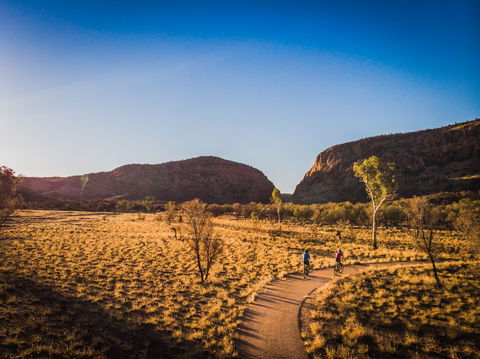 Simpsons Gap Bicycle Path - Darwin Holiday 1