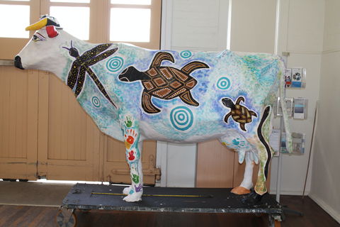 Daisy The Decorated Dairy Cow - Darwin Holiday 1