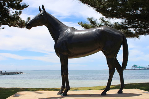 Makybe Diva Statue - Darwin Holiday 1