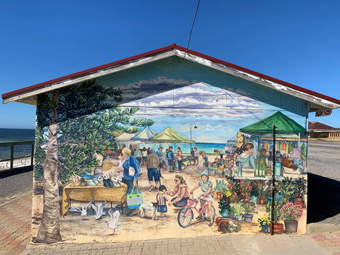Stansbury Foreshore Murals - Darwin Holiday 0