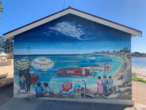 Stansbury Foreshore Murals - Darwin Holiday 1