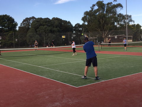 Crookwell Tennis Courts - Darwin Holiday 1