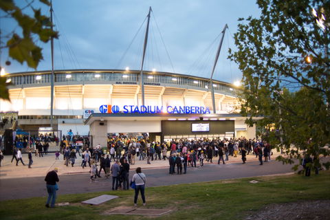 GIO Stadium Canberra - Darwin Holiday 1