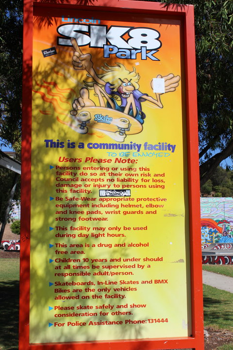 Lincoln SK8 Park - Darwin Holiday 2