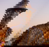 Paddy Hannan's Statue - Darwin Holiday