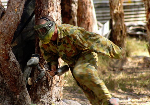 Skirmish Sunshine Coast Outdoor Paintball - Darwin Holiday 2
