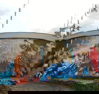 Willans Hill Water Tower Mural - Darwin Holiday
