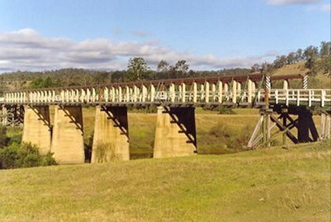 Historic Tabulam DeBurgh Timber Bridge - Darwin Holiday 0