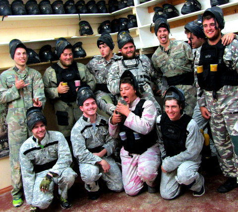 Echuca Paintball Games - Darwin Holiday 2