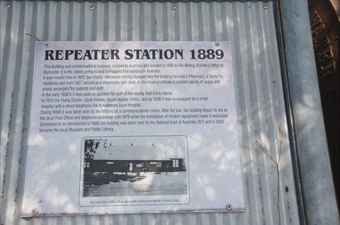 Pine Creek Post Office And Repeater Station - Darwin Holiday 1