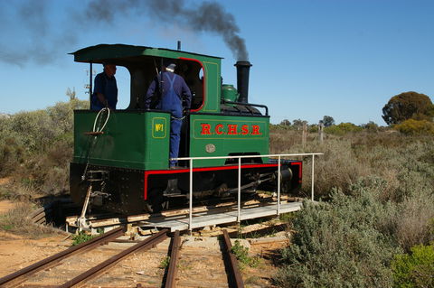 Red Cliffs Historical Steam Railway - Darwin Holiday 1