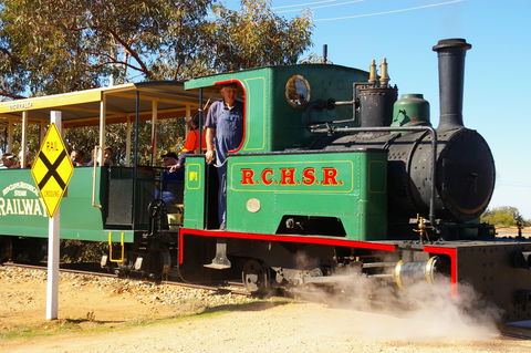 Red Cliffs Historical Steam Railway - Darwin Holiday 2