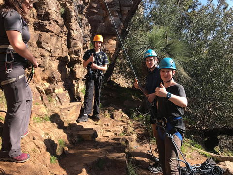 Rock Climbing In Morialta - Darwin Holiday 2