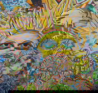 The Painting of Life by Mirka Mora - Darwin Holiday