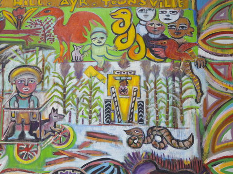 The Painting Of Life By Mirka Mora - Darwin Holiday 2