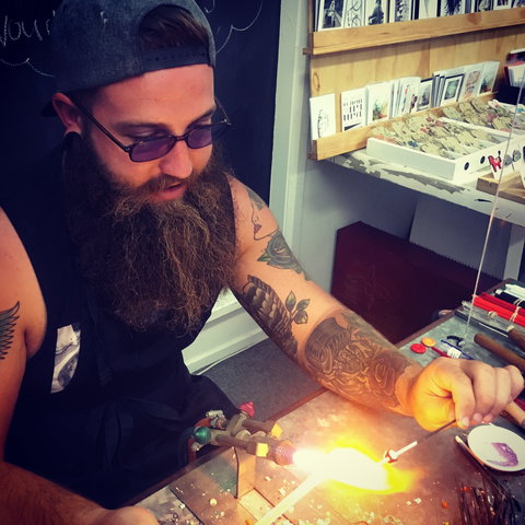 Hot Glass Demonstrations And Classes - Darwin Holiday 1